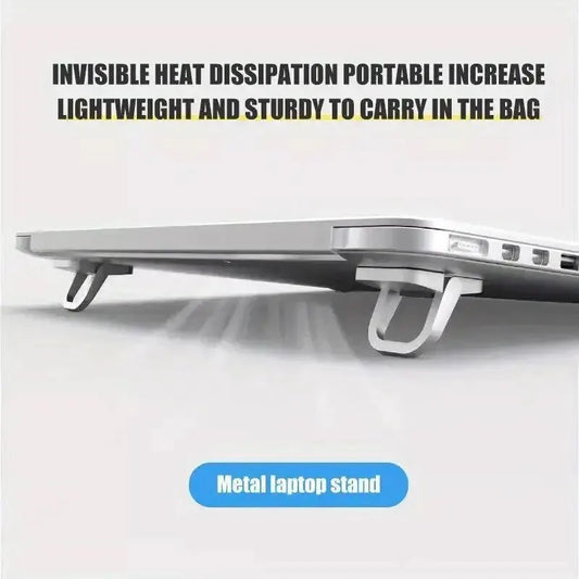 Aluminum Mini Portable Laptop Stands - 2pcs/Set