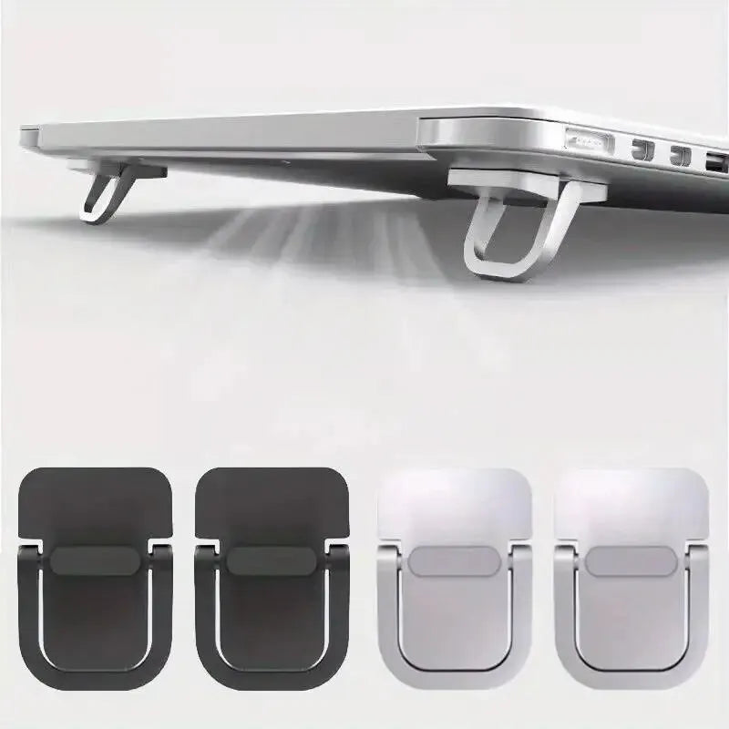 Aluminum Mini Portable Laptop Stands - 2pcs/Set