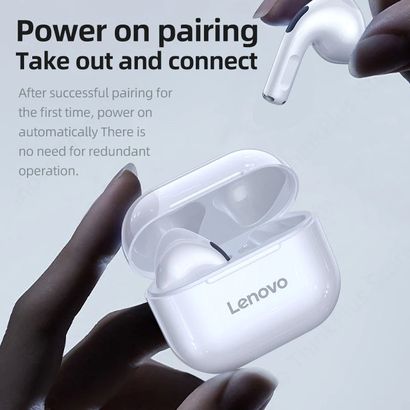 Lenovo LP40 Wireless Bluetooth Earbuds